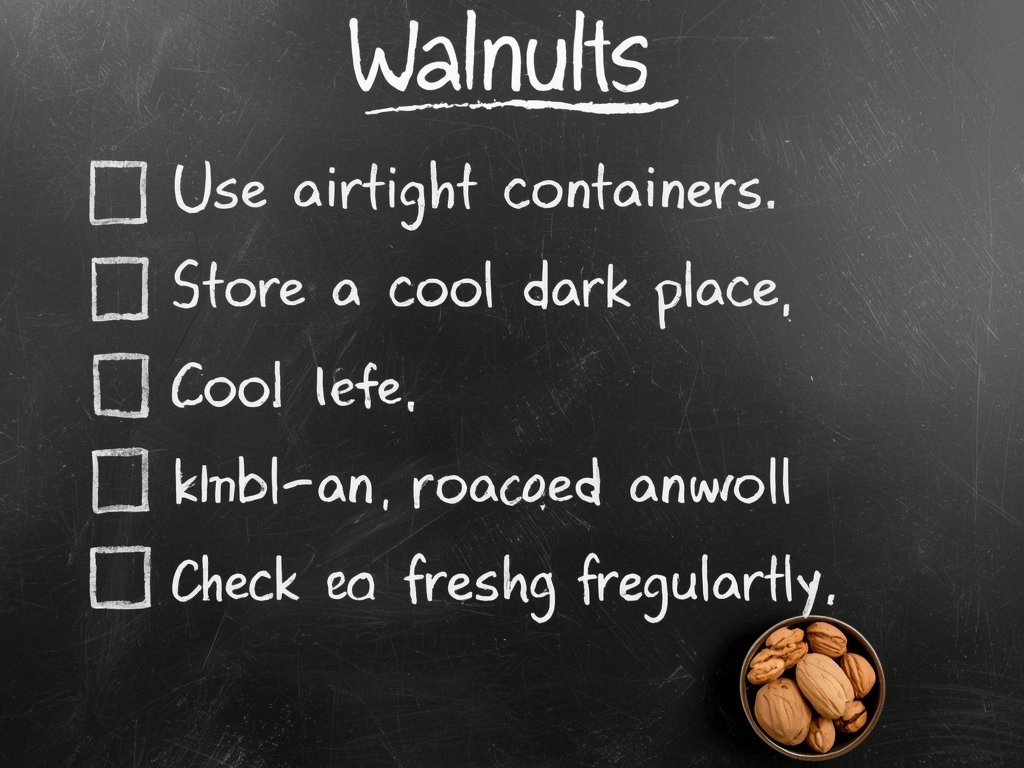 A checklist written on a chalkboard with a piece of