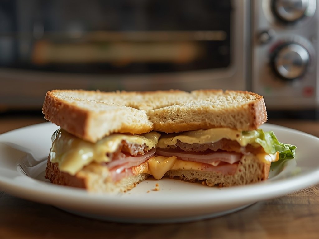 A close-up of a partially eaten Subway sandwich on a