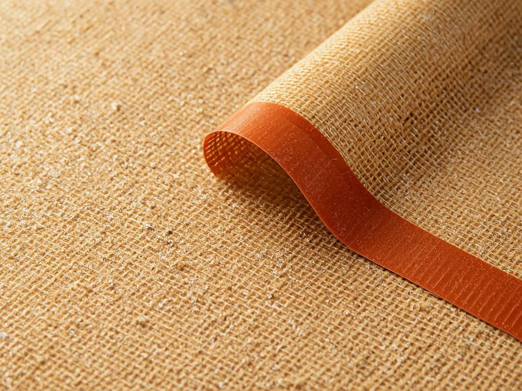 A close-up of a silicon baking mat with a detailed