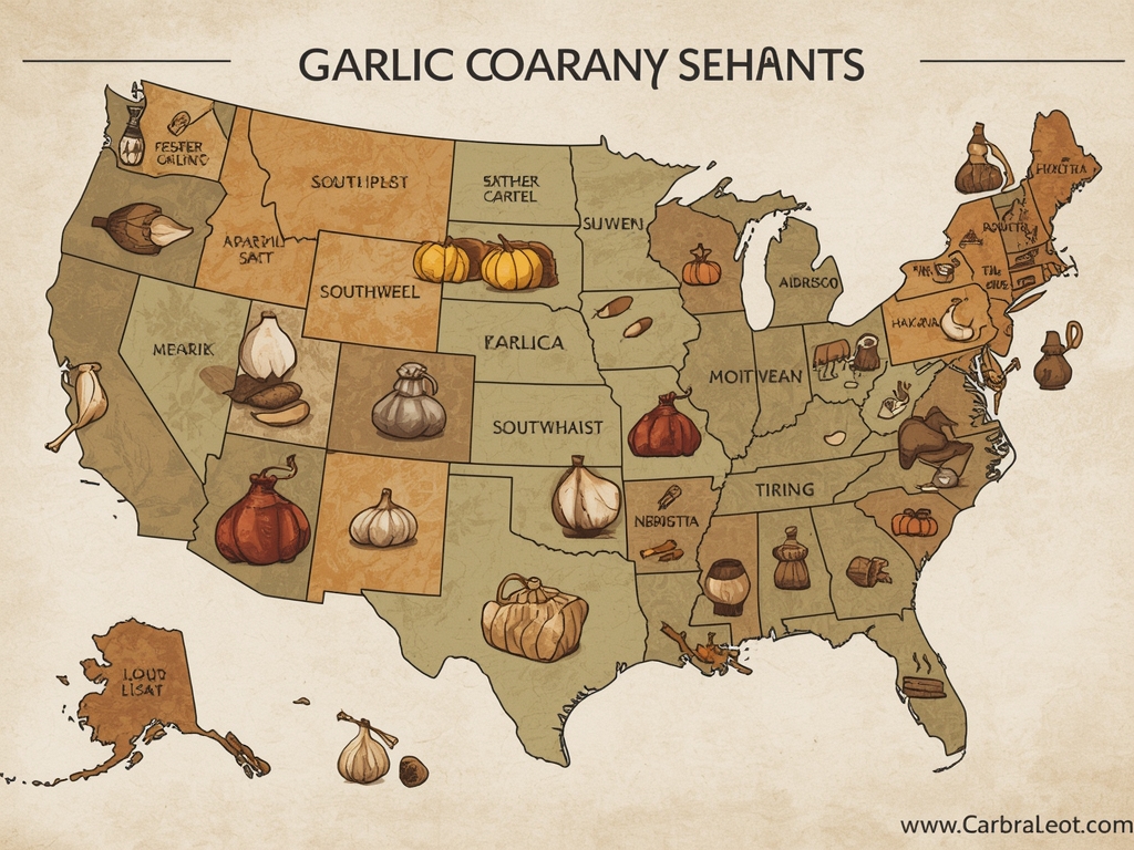 A map of the United States with icons representing different