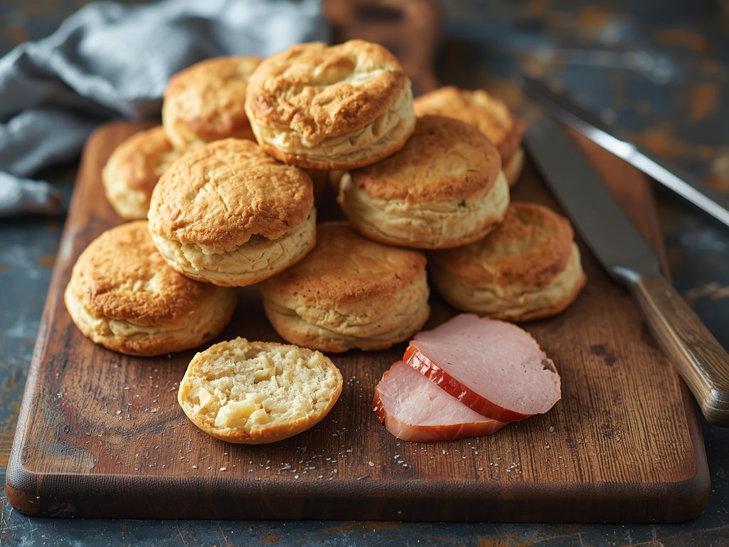 A rustic wooden cutting board with a pile of freshly