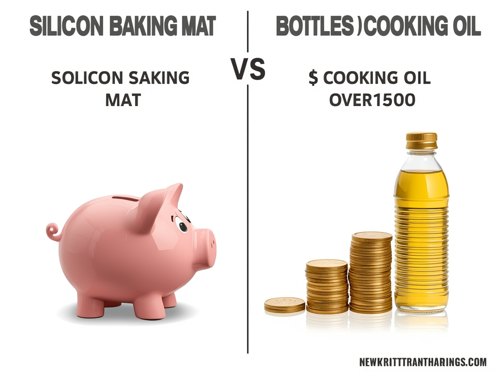 A visual comparison of the cost of silicon baking mats